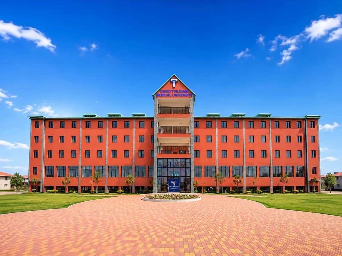 David Tvildiani Medical University campus building in Tbilisi, Georgia, Georgia