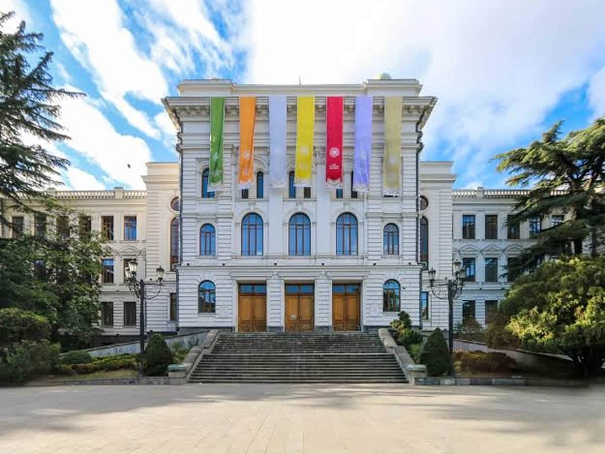 Ivane Javakhishvili Tbilisi State University campus building in Tbilisi, Georgia, Georgia