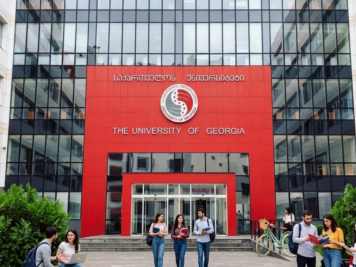 University of Georgia (UG) campus building in Tbilisi, Georgia, Georgia